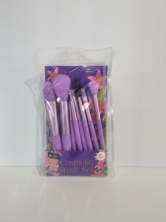 8 Piece Cosmetic Brush Set